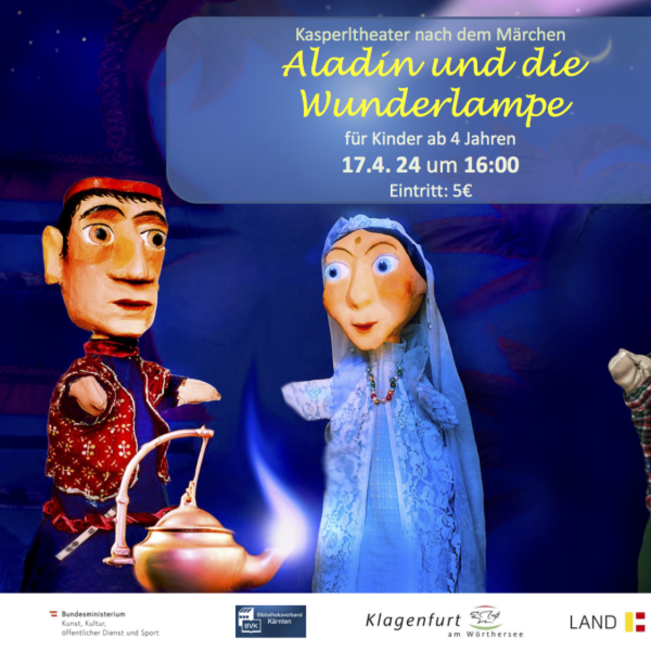 Kasperltheater: Aladin und die Wunderlampe